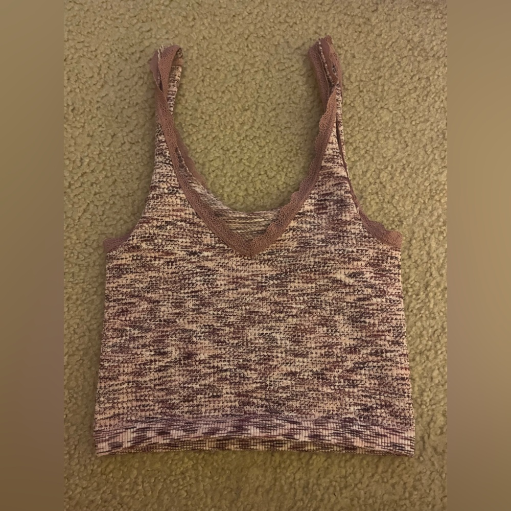 Aeropostale reversible tank purple/pink size xs